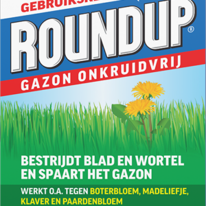 ROUNDUP® Gazon Onkruidvrij Onkruidverdelger Korrels 1kg