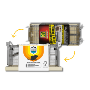 HOME DEFENSE® Muizenvangkooi Hout 1 stuk