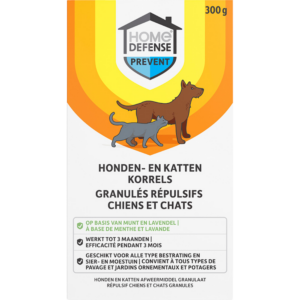 HOME DEFENSE® Honden en Katten Afweermiddel Korrels 300g