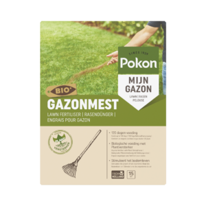 Pokon Bio Gazonmest 1kg voor 15m²